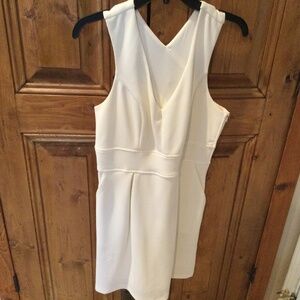Emerald Sundae White Knit Dress, size Large
